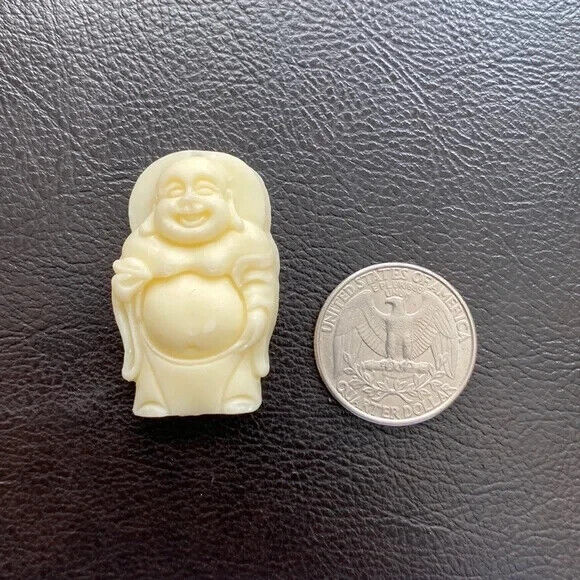 Carved Buddha Male Happy Laughing Buddhist Pendant Carving