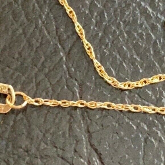 14K Solid Real Yellow Gold Mini Small Cactus Dainty Necklace - Minimalist