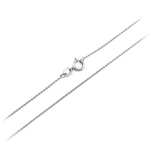 14K Solid Gold Lacrosse Stick Pendant Necklace - Yellow, Rose, or White Gold