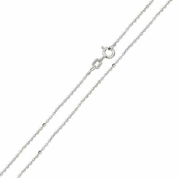 .925 Sterling Silver Arabic Letter " taa " t Initial Charm Pendant Necklace