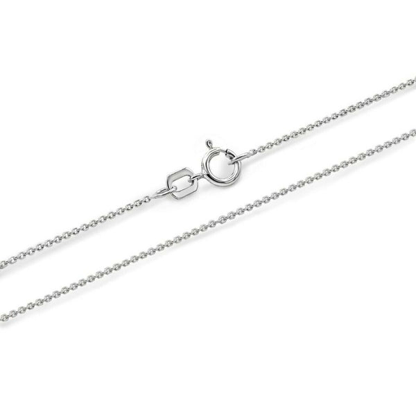 925 Sterling Silver Octopus Outline CZ Pendant Necklace