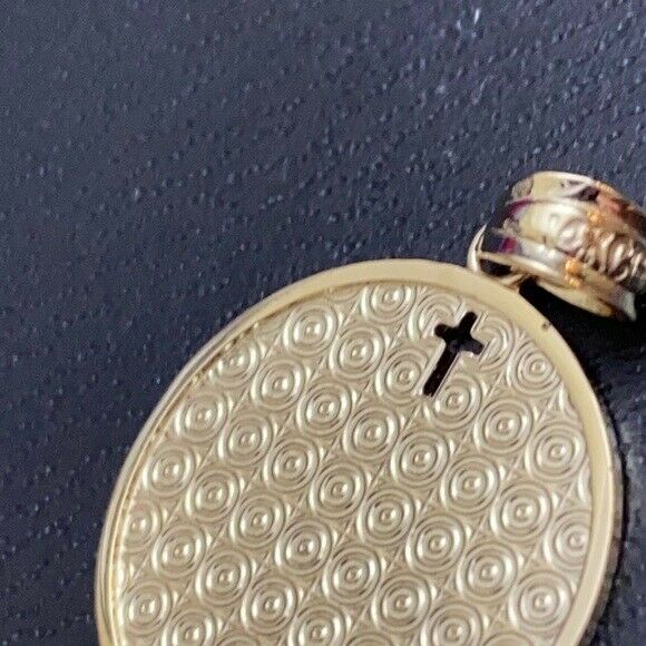 14k Gold Philippians 4:13 I Can Do All Things Through Christ Pendant Necklace