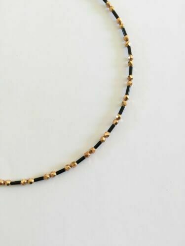 NWOT 14K Yellow Gold Choker Necklace 4.75 inches diameter
