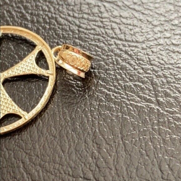 10k Solid Yellow Gold Diamond Maltese Cross Pendant Necklace 16" 18" 20" 22"