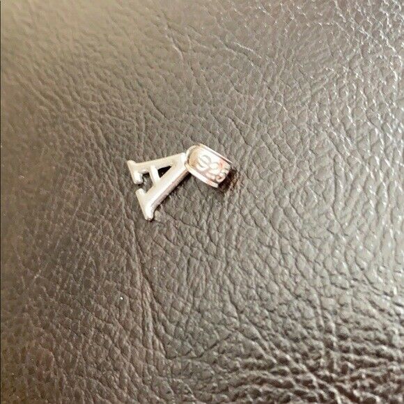 925 Sterling Silver Mini Small Initial Letter A Pendant Necklace 16" 18" 20" 22"