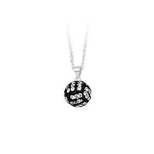 Sterling Silver 12MM Volleyball Necklace